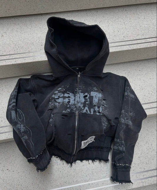 saint art zip up